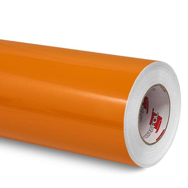 Plotterfolie Oracal 621 Economy Cal Vinylfolie Klebefolie 035 Pastell-Orange