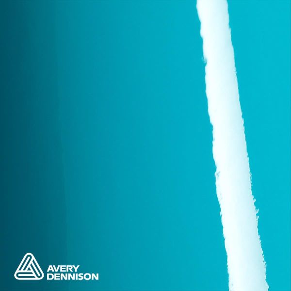Avery Dennison® Supreme Car Wrapping Film Gloss Aqua Blue BU4990001