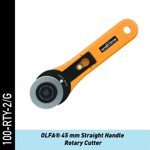 OLFA Straight Handle Rotationsmesser - 45 mm | Folienmesser