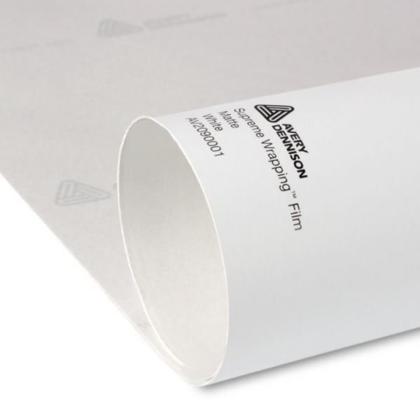 Avery Dennison® Supreme Wrapping Film Matte White Rolle
