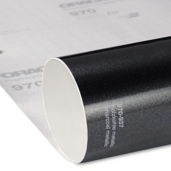 Oracal® 970RA Glanz 937 Holzkohle Metallic
