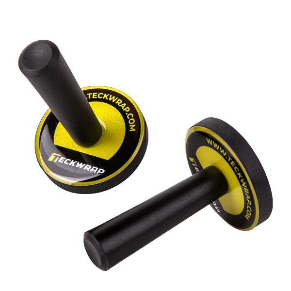 TeckWrap Vinyl Wrap Magnets 2er Set - Car Wrapping Magnet mit Gewinde & abnehmbaren Griff