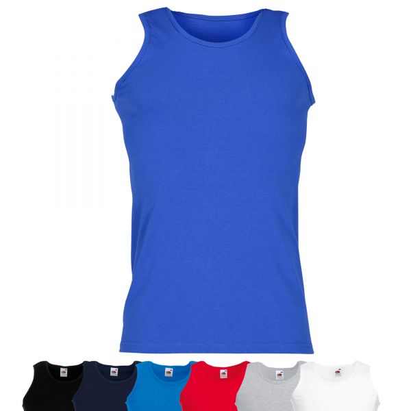 Fruit of the Loom® Valueweight Athletic Vest Muskelshirt royal