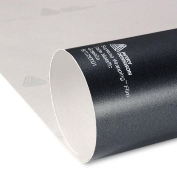 Avery Dennison® Supreme Wrapping Film Satin Metallic Graphite