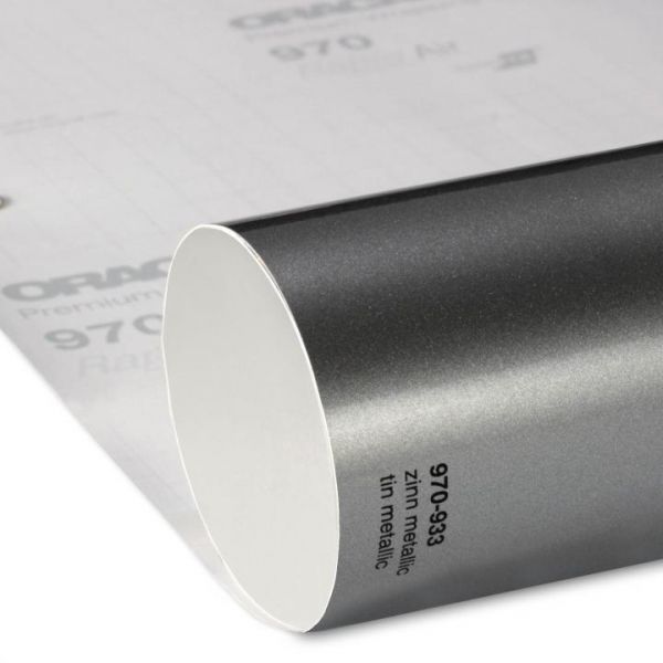 Oracal® 970RA Glanz 933 Zinn Metallic