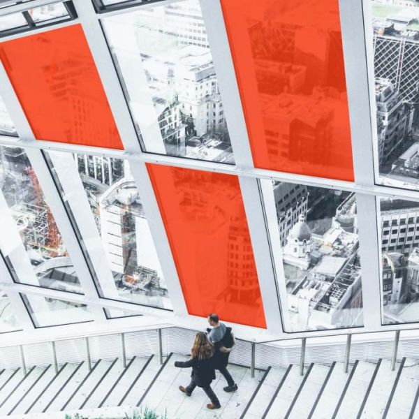 Oracal® 8300-033 Transparent Cal Fensterfolie farbige Folie für Glasflächen Rot-Orange