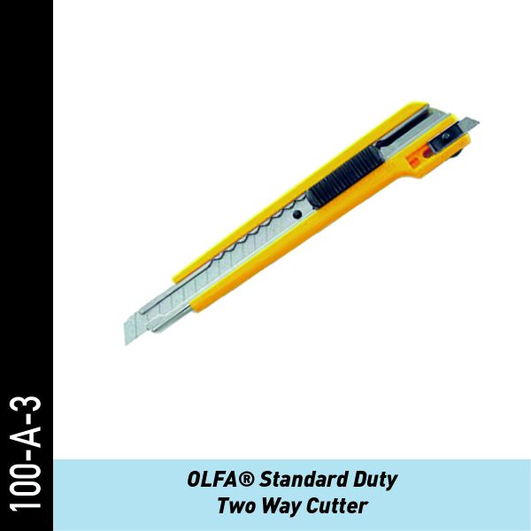 OLFA Standard Duty - beidseitiger Cutter | Folienmesser