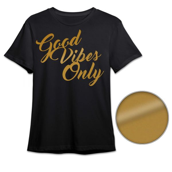 Stahls® CAD-CUT® Premium Plus Textilfolie Flexfolie Bügelfolie Transferfolie T-Shirt Folie 115 Gold