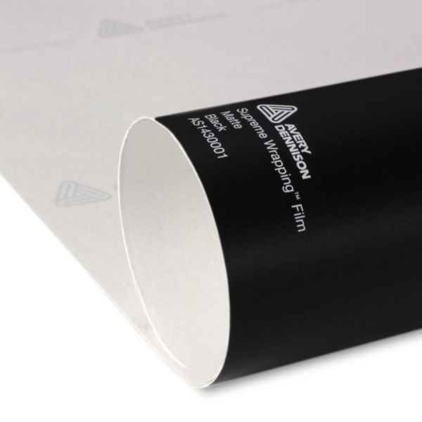 Avery Dennison® Supreme Wrapping Film Matte Black Rolle