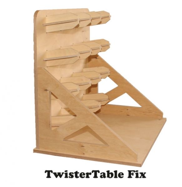 Yellotools Twister Table Fix Folienrollenhalter Unter-Tisch-Folienlagerung Werbetechnik