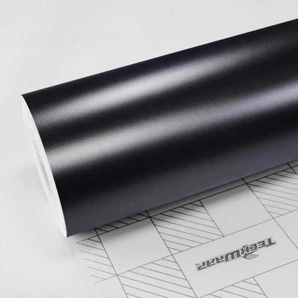 TeckWrap HM01 Dark grey silk Satin Metallic Autofolie 