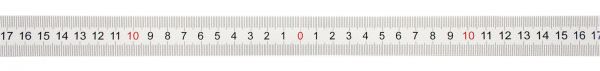 YelloMeter Transparent Flex-CZ 15cm 50cm 100cm Maßband Werbetechnik Yellotools