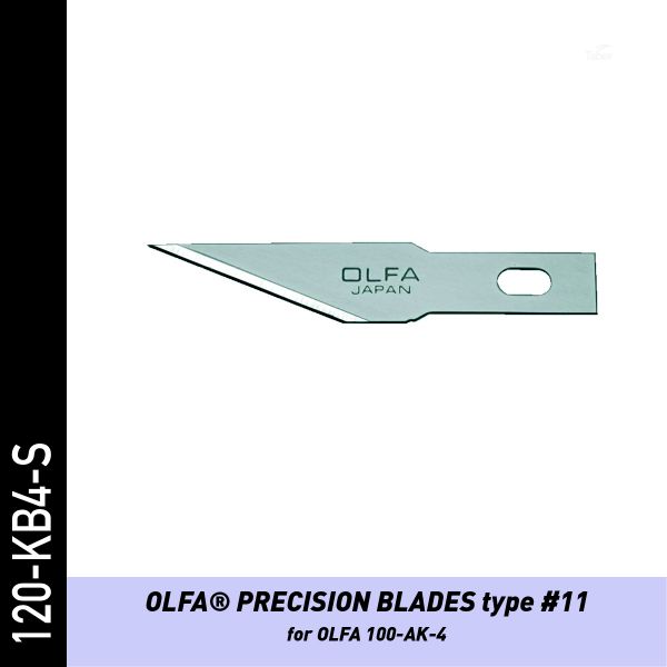 OLFA Klingen KB4-S/5 für Cutter AK-4 | Folienmesser