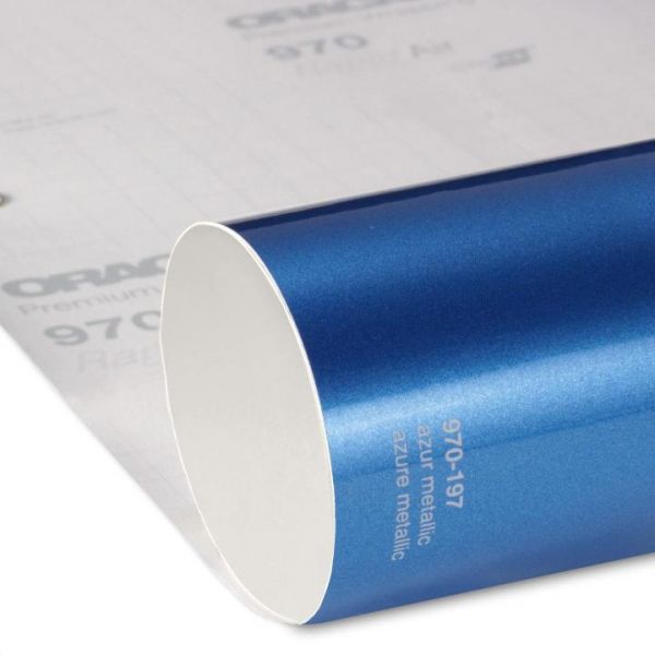 Oracal® 970RA Glanz 197 Azur Metallic