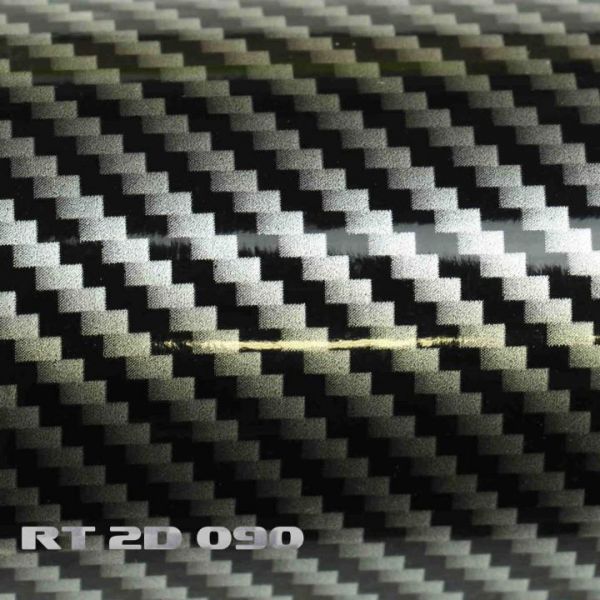 Rapid Teck® 2D Carbon Glanz Schwarz-Silber