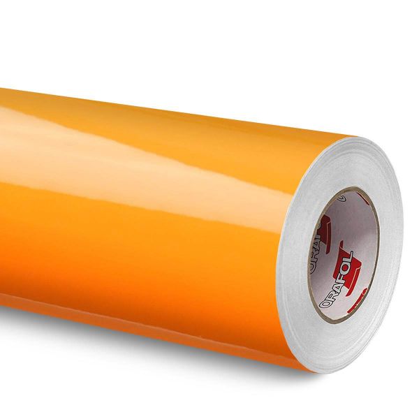 Oracal® 651 Intermediate Cal Plotterfolie Vinylfolie selbstklebend 035 Pastell-Orange