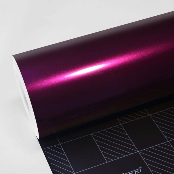 TeckWrap Gloss Metallic HD Car Wrapping Autofolie RB04-HD Passionate Purple Glanz