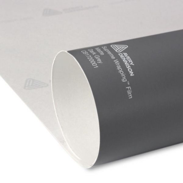 Avery Dennison® Supreme Wrapping Film Matte Dark Grey Rolle