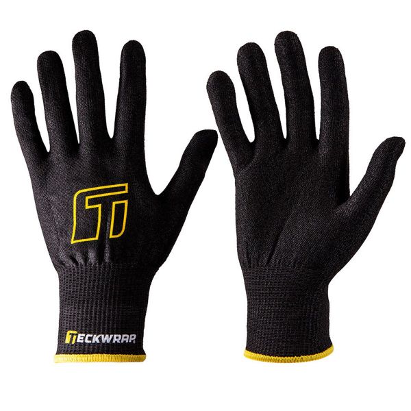 TeckWrap Car Wrapping Handschuhe Schwarz - Schnitt Schutz Folier Handschuhe Schwarz