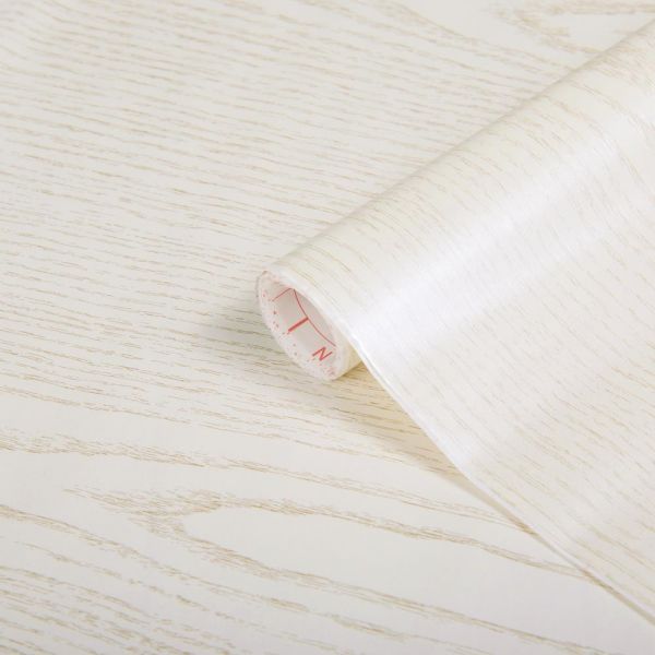 d-c-fix® Holzdekorfolie Perlmuttholz Weiß Holz Folie selbstklebende Folie Möbel