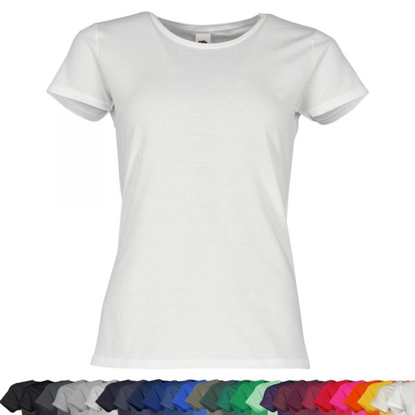 Fruit of the Loom® Ladies Iconic 150 T | T-Shirt | viele Farben und Größen