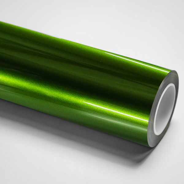 Inozetek Premium Wrapping Film Super Gloss Metallic Mamba Green MSG020