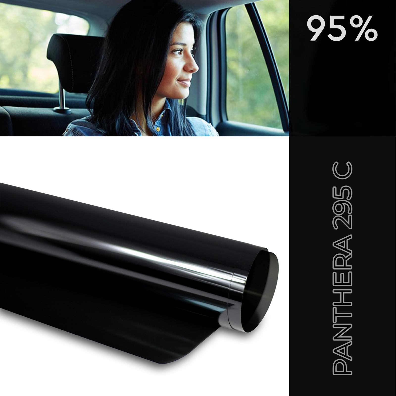 Rapid Teck® Premium Tönungsfolie schwarz, Sichtschutzfolie Fenster, 152  cm Breite online bestellen