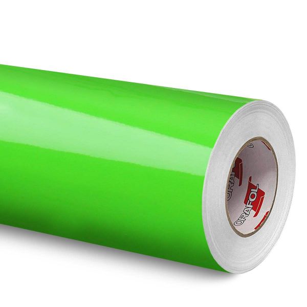 Oracal® 651 Intermediate Cal Plotterfolie Vinylfolie selbstklebend 064 Gelbgrün
