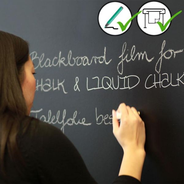 ASLAN Tafelfolie BB 910 Premium Blackboard Folie schwarz