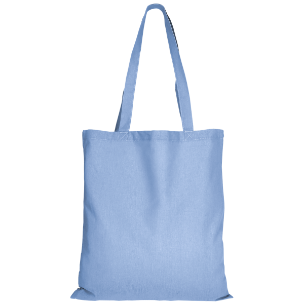 Texxilla Baumwolltasche Classic mit zwei langen Henkeln himmelblau
