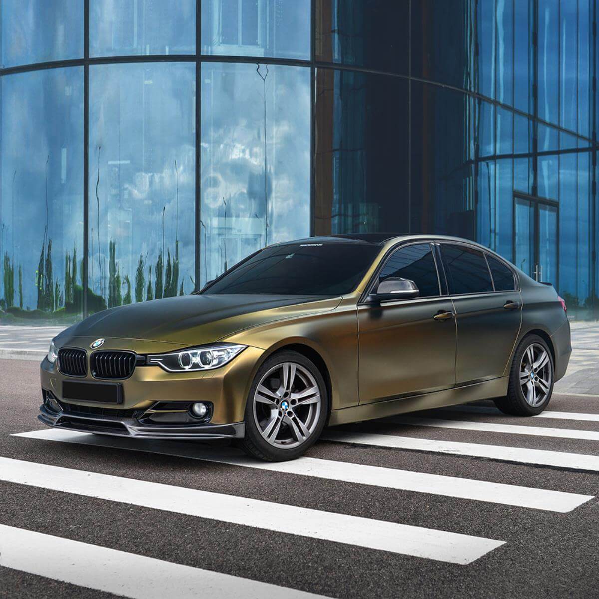 TeckWrap ECH17 Bond Gold Eggshell Matt Metallic Folie