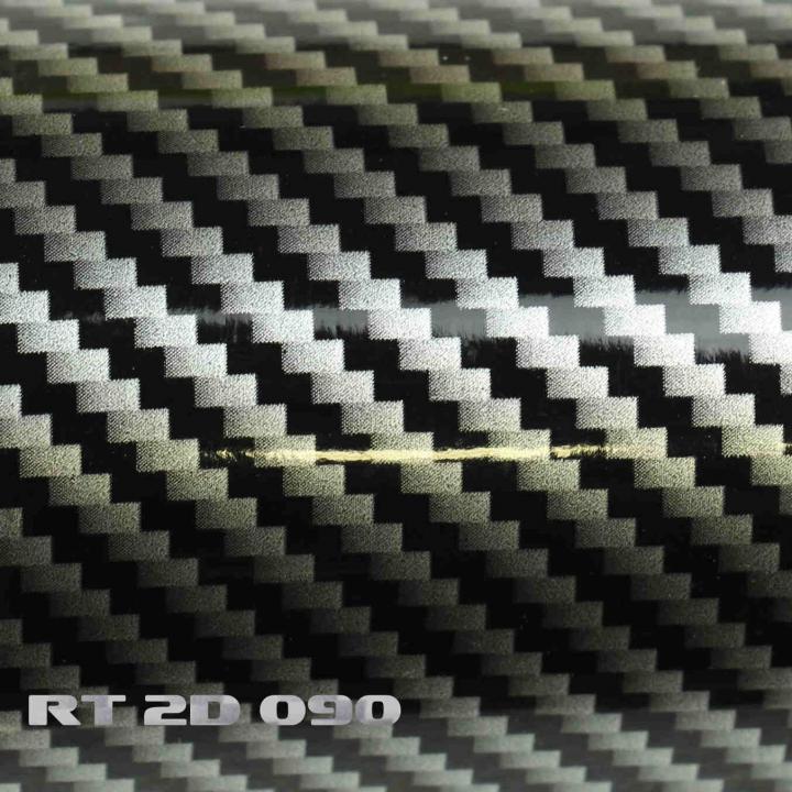 Rapid Teck® 2D Carbon Glanz Car Wrapping Autofolie | 152 cm Breite