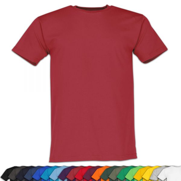 Fruit of the Loom® Original T | T-Shirt dunkelrot