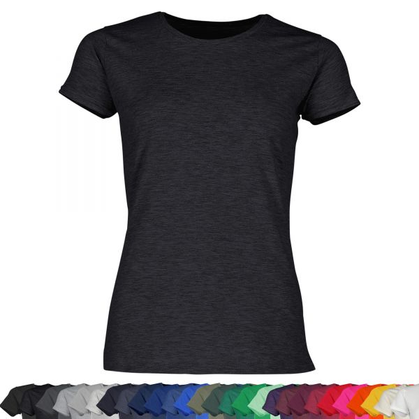 Fruit of the Loom® Ladies Iconic 150 T 614320 Damen T-Shirt Slim Fit Baumwolle Rundhals