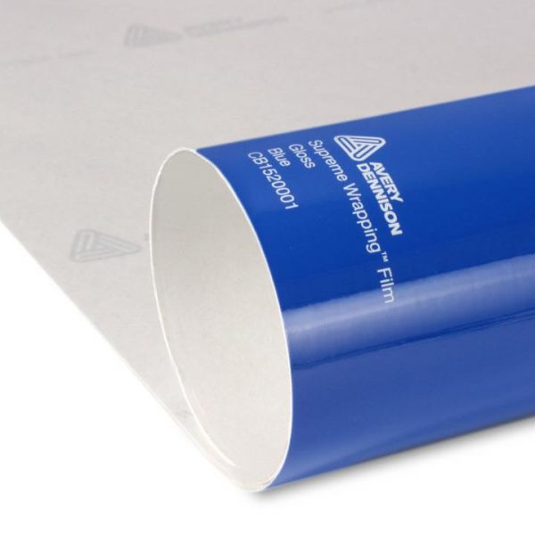 Avery Dennison® Supreme Car Wrapping Film Gloss Blue