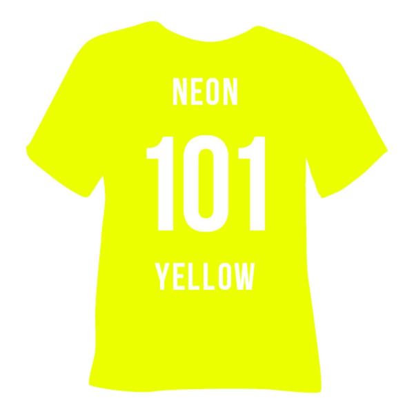 Poli-Tape Flockfolie Tubitherm Farbe 101 Neon Gelb