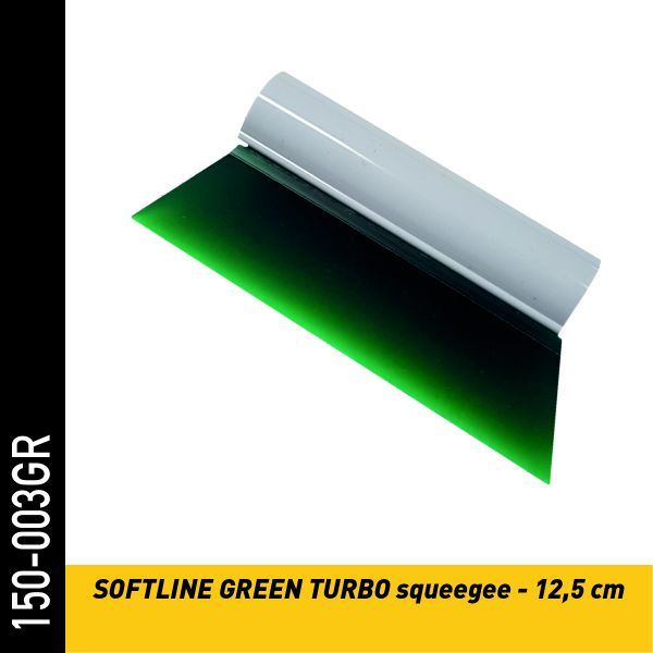 SOTT Softline grüner Turbo Rakel, 12,5cm | Rakel für Autofolierungen