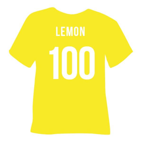 Poli-Tape Flockfolie Tubitherm Farbe 100 Lemon Gelb