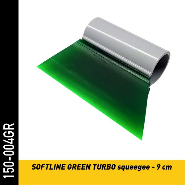 SOTT Softline grüner Turbo Rakel, 9cm | Rakel für Autofolierungen