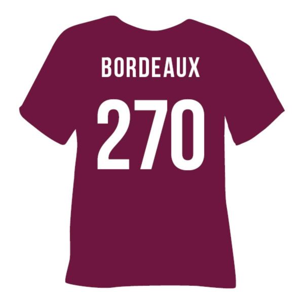 Poli-Tape Flockfolie Tubitherm Farbe 270 Bordeaux