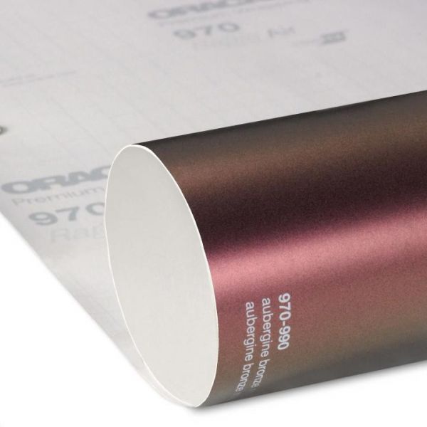 Oracal® 970RA Premium Shift 990 Aubergine-Bronze Matt