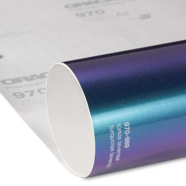 Oracal® 970RA Premium Shift 989 Türkis-Lavendel Glanz