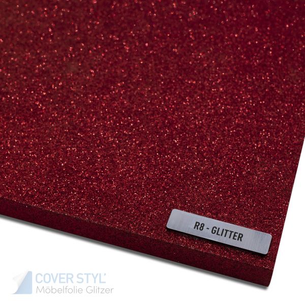 3,2€/m² Plotterfolie glänzend 13 rot 100 x 106 cm Möbel-Folie selbstklebend 