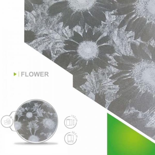 Rapid Teck® Milchglasfolie "Flower"