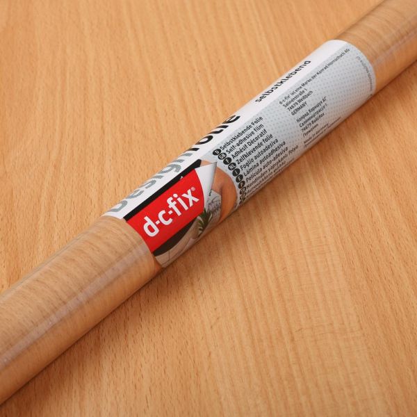 d-c-fix® Holzdekorfolie Rotbuche Holz Folie selbstklebende Folie Möbel