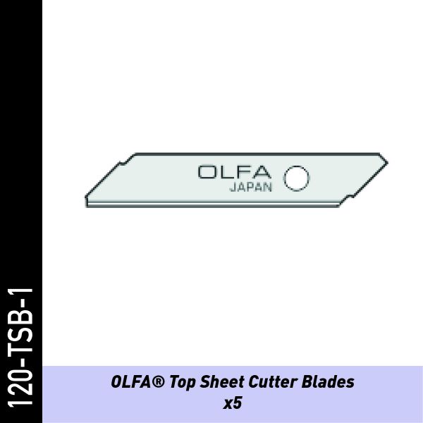 Ersatzklinge für OLFA TOP Sheet Cutter 100-TS-1 | Folienmesser