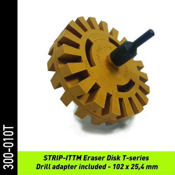 Strip-It EraserDisk, T-Serie + Adapter