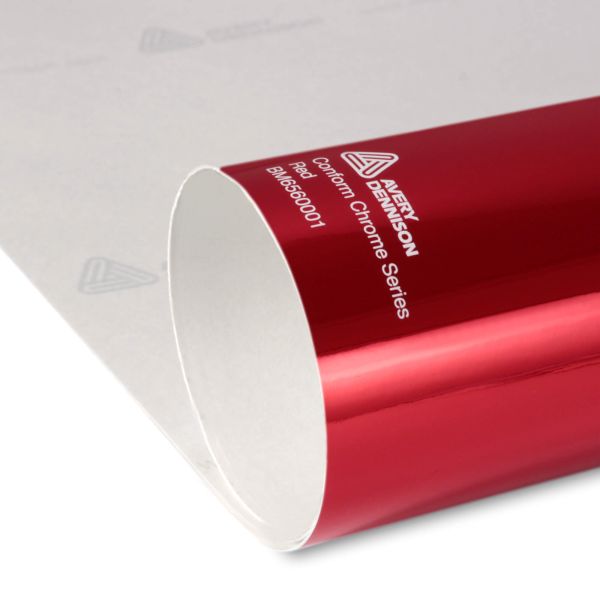 Avery Dennison Supreme Wrapping Film Autofolie Conform Chrome Rot BP1760001