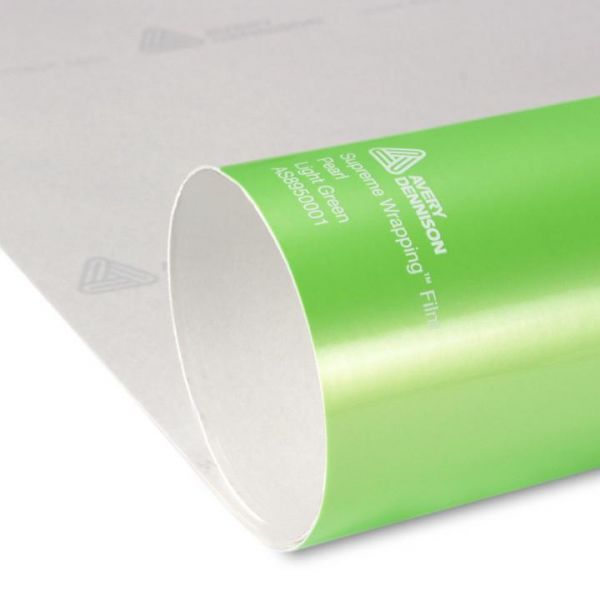 Avery Dennison® Supreme Car Wrapping Film Light Green Pearl