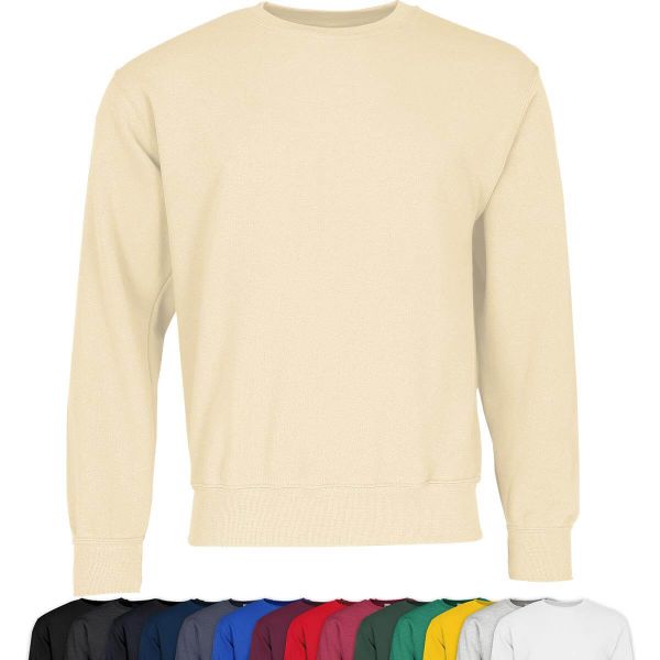 Fruit of the Loom® Classic Set-In Sweat Herren Sweatshirt Pullover 622020 Natur